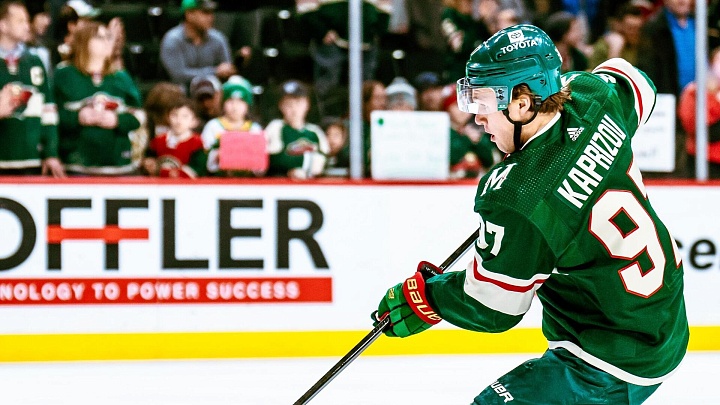 Передачи Тарасенко и Капризова помогли "Миннесоте" обыграть "Оттаву" в НХЛ