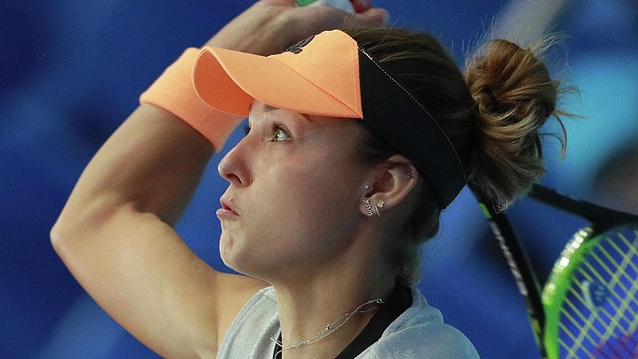 Калинская проиграла Пегуле во втором круге турнира в Брисбене